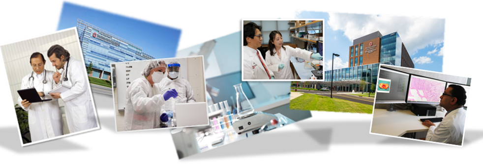 Collage of images related to the OSUCCC - James